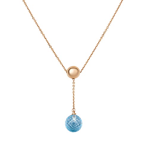 

Колье-галстук из красного золота с топазом 45-50 см PLATINA jewelry 07-0225-00-201-1110-46, 07-0225-00-201-1110-46