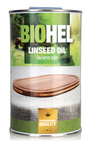 фото Льняное масло helios biohel linseed oil 1 l.