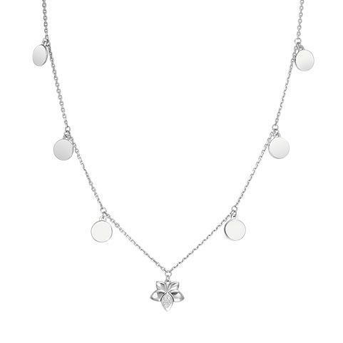 

Ожерелье из белого золота с бриллиантом 40-45 см PLATINA jewelry 07-0252-00-101-1120, 07-0252-00-101-1120