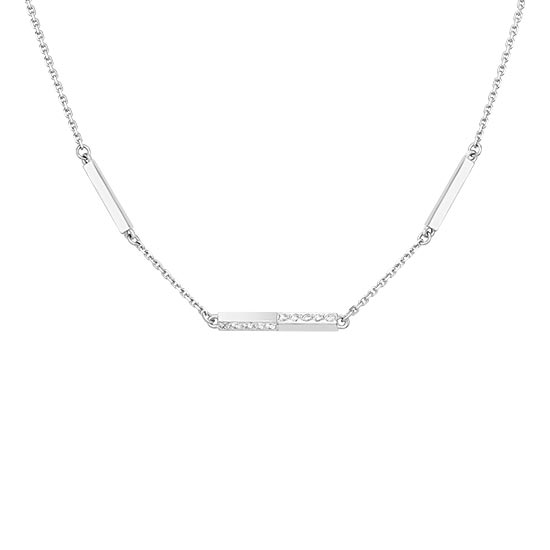 

Ожерелье из белого золота с фианитом 45-50 см PLATINA jewelry 07-0259-00-401-1120, 07-0259-00-401-1120