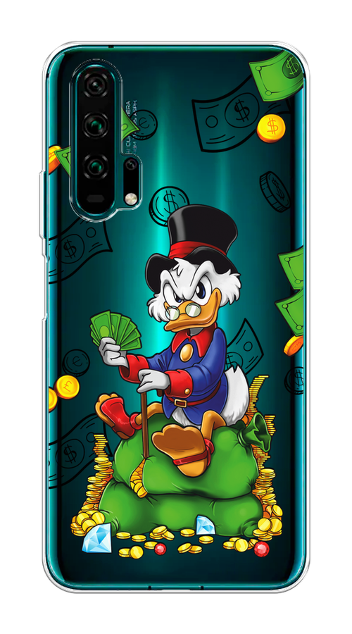 

Чехол на Honor 20 Pro "Scrooge Richness", Черный;синий;зеленый, 69350-1
