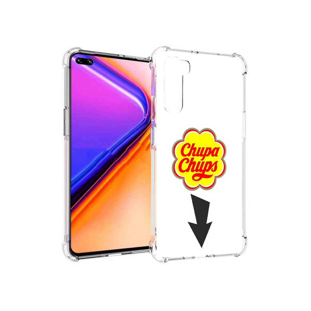 

Чехол MyPads Tocco для OnePlus Nord чупа чупс (PT227045.136.694), Прозрачный, Tocco