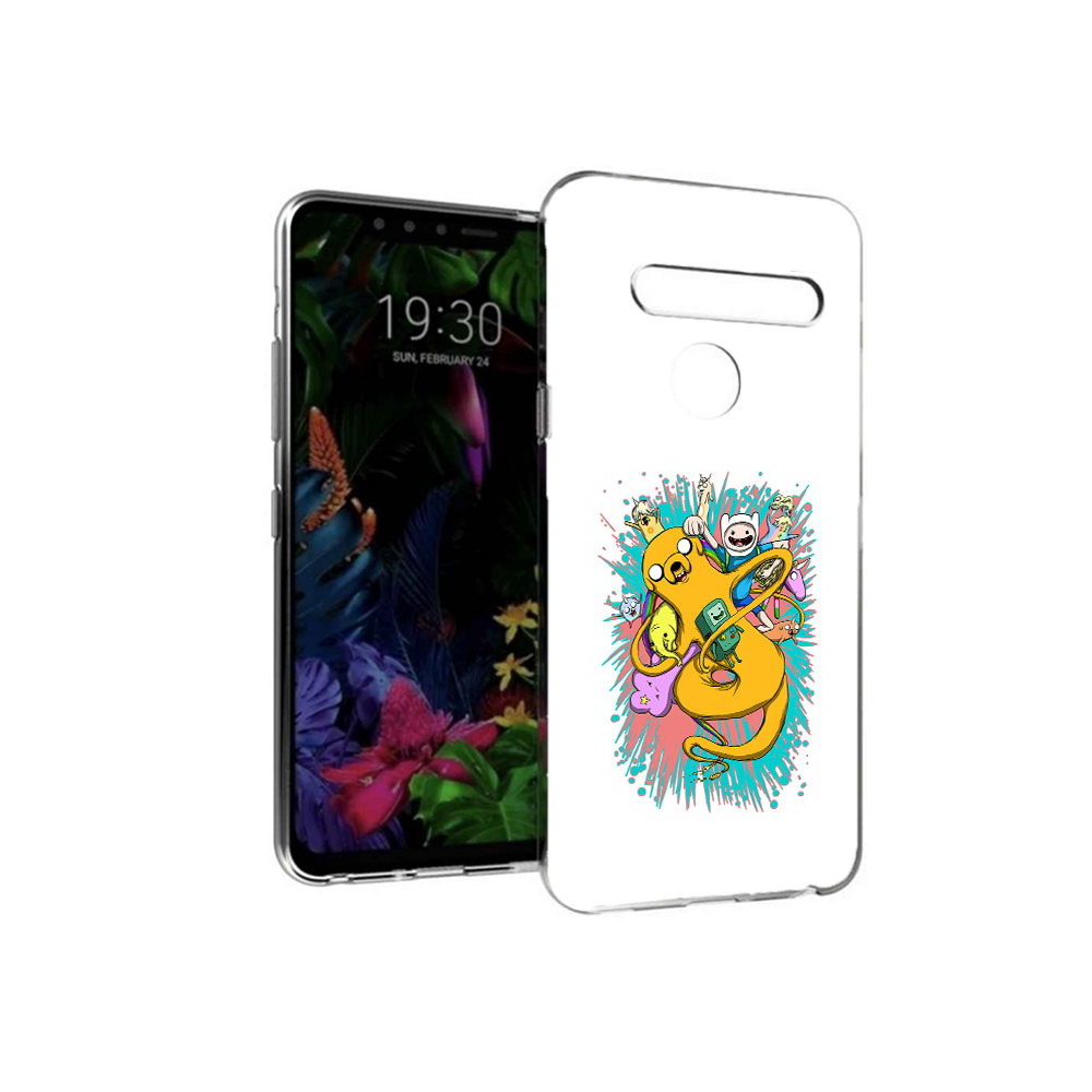 

Чехол MyPads Tocco для LG G8 время приключений рисунок (PT135945.76.276), Tocco