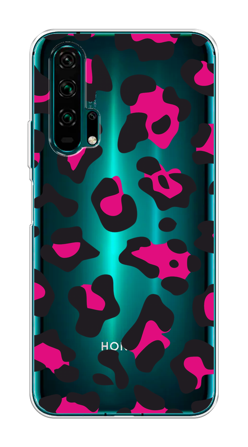 

Чехол на Honor 20 Pro "Pink cow spots", Черный;розовый, 69350-1