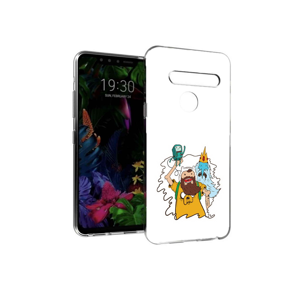 

Чехол MyPads Tocco для LG G8 время приключений старый Финн (PT135945.76.279), Tocco