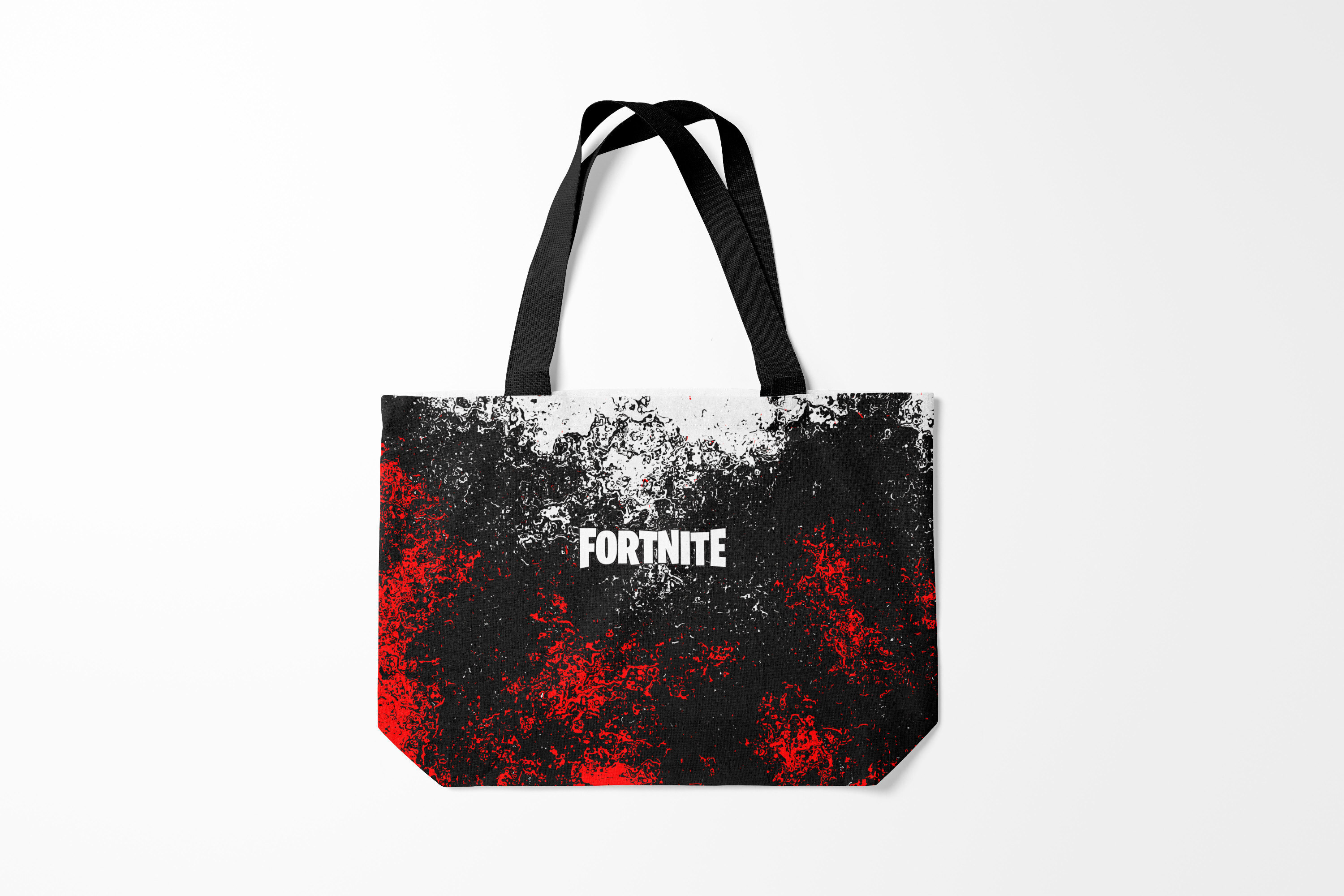 

Сумка шoппер унисекс Burnettie Fortnite, черный, Fortnite