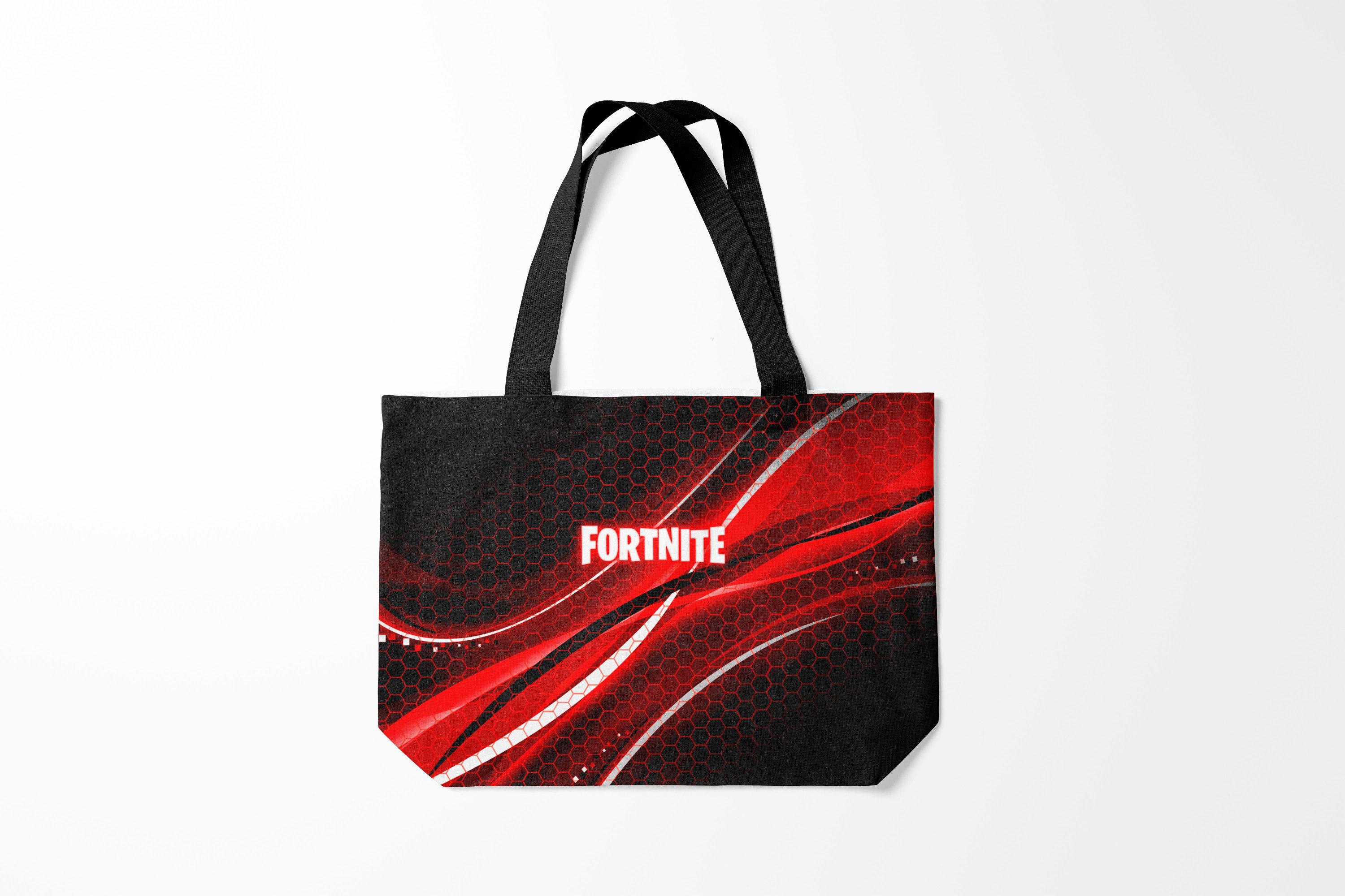 

Сумка шoппер унисекс Burnettie Fortnite, черный, Fortnite