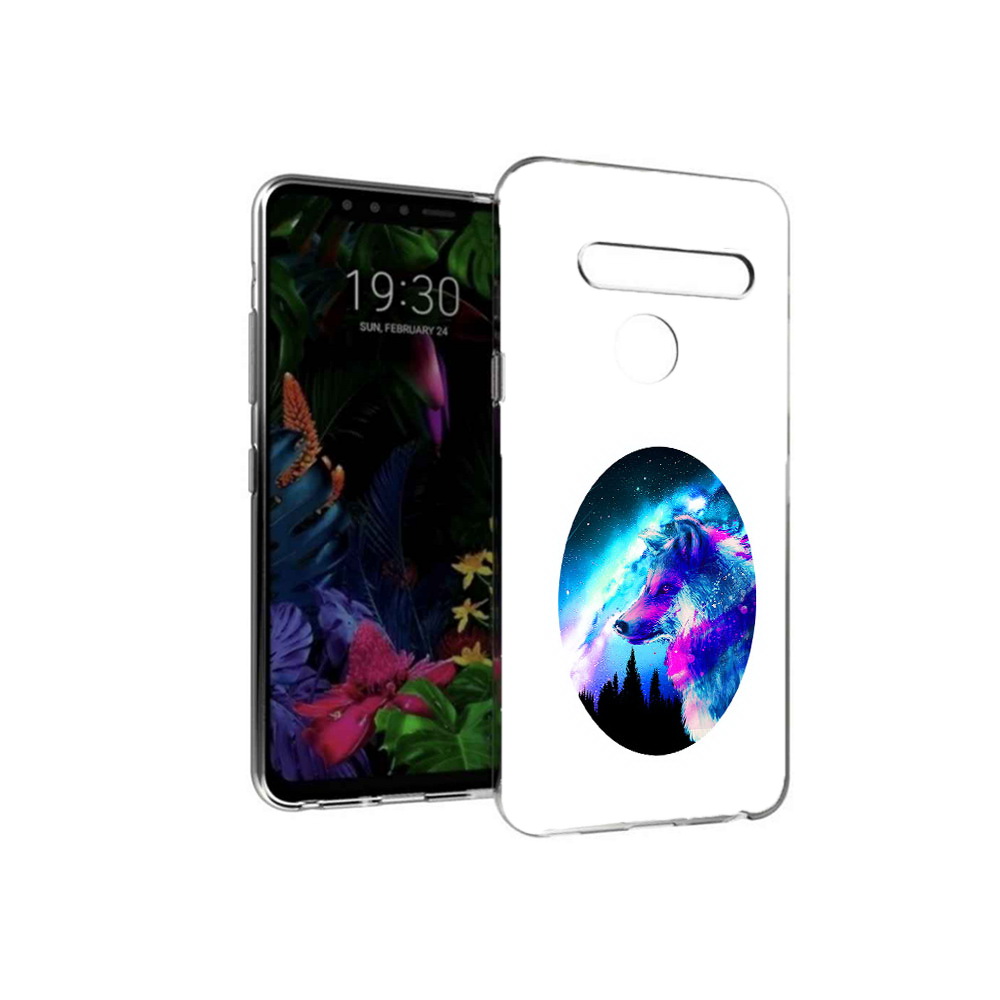 

Чехол MyPads Tocco для LG G8 голубой волк (PT135945.76.293), Tocco
