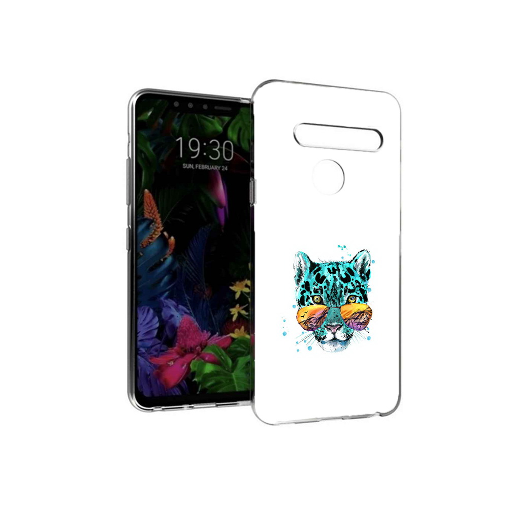

Чехол MyPads Tocco для LG G8 голубой лео (PT135945.76.294), Tocco