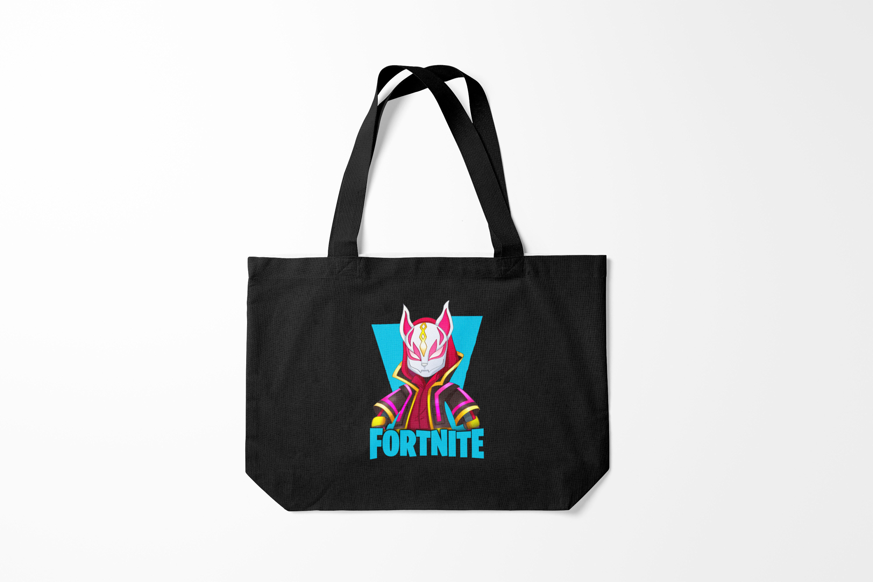 

Сумка шoппер унисекс Burnettie Fortnite, черный, Fortnite