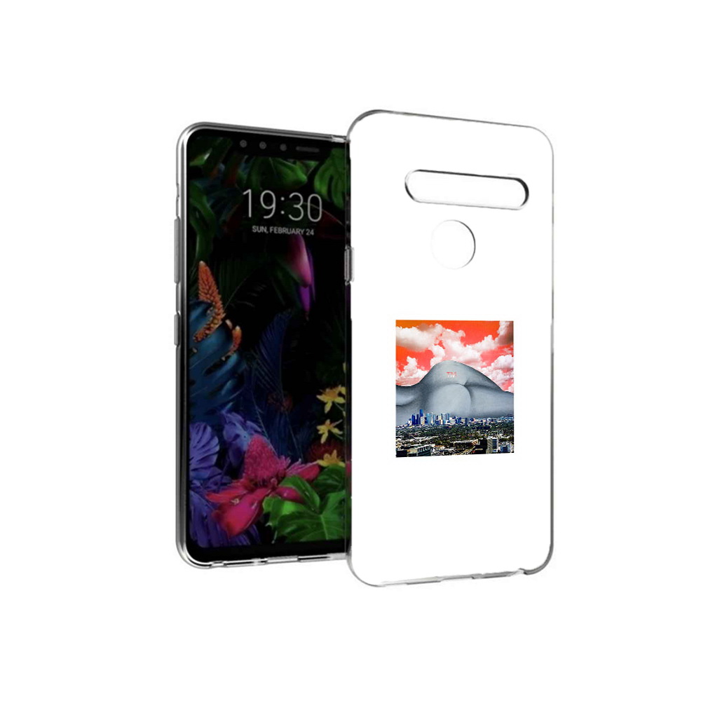 

Чехол MyPads Tocco для LG G8 город с девушкой на фоне (PT135945.76.297), Tocco