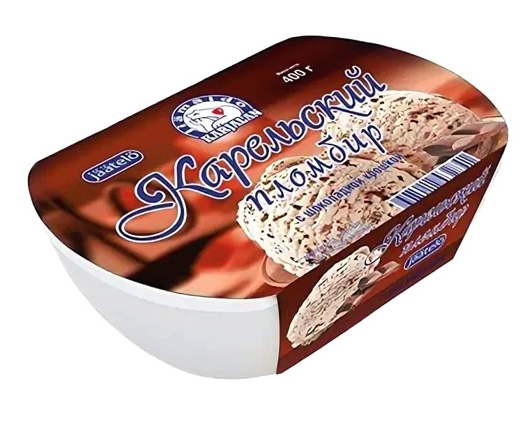 Мороженое с шоколадной крошкой