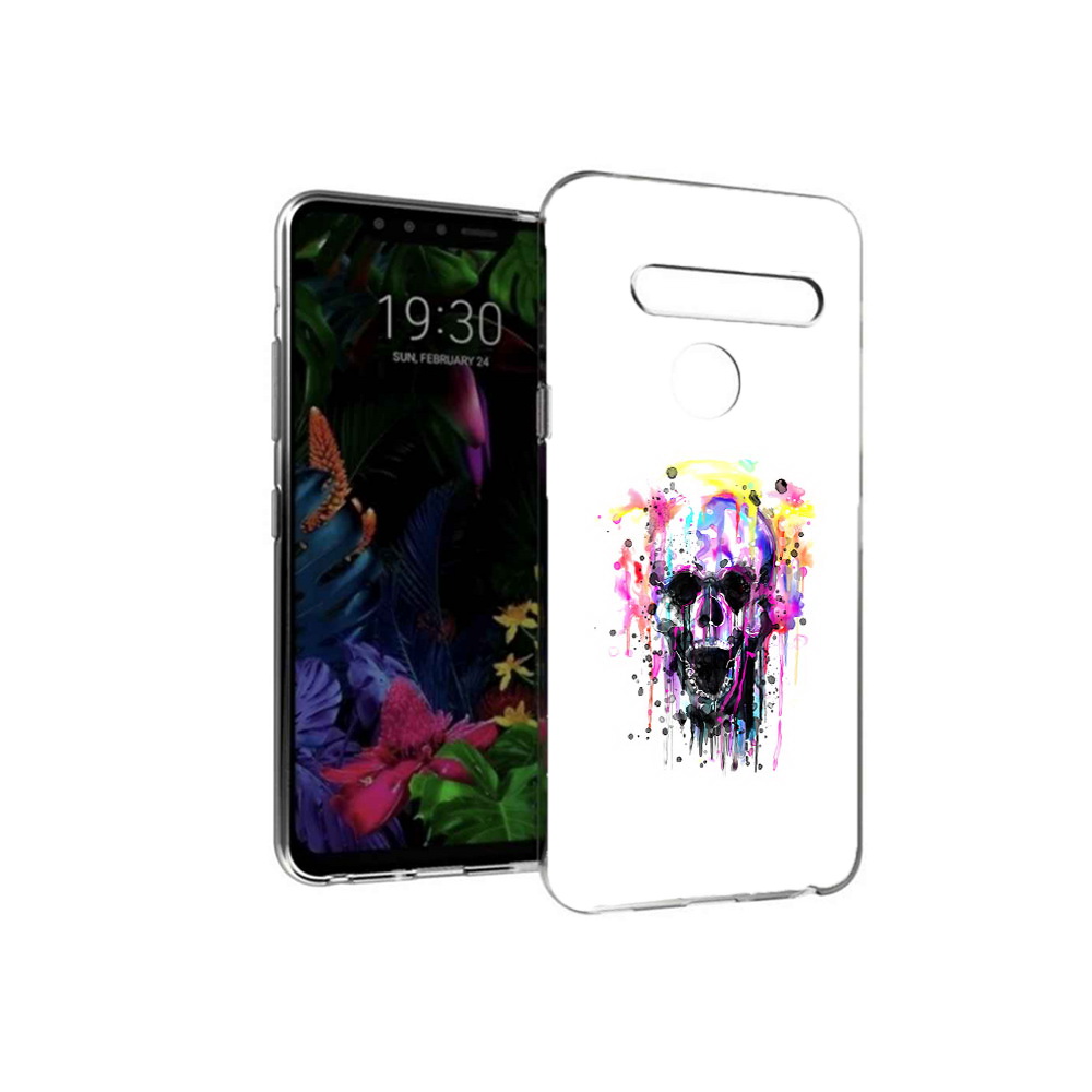 

Чехол MyPads Tocco для LG G8 граффити череп (PT135945.76.298), Tocco