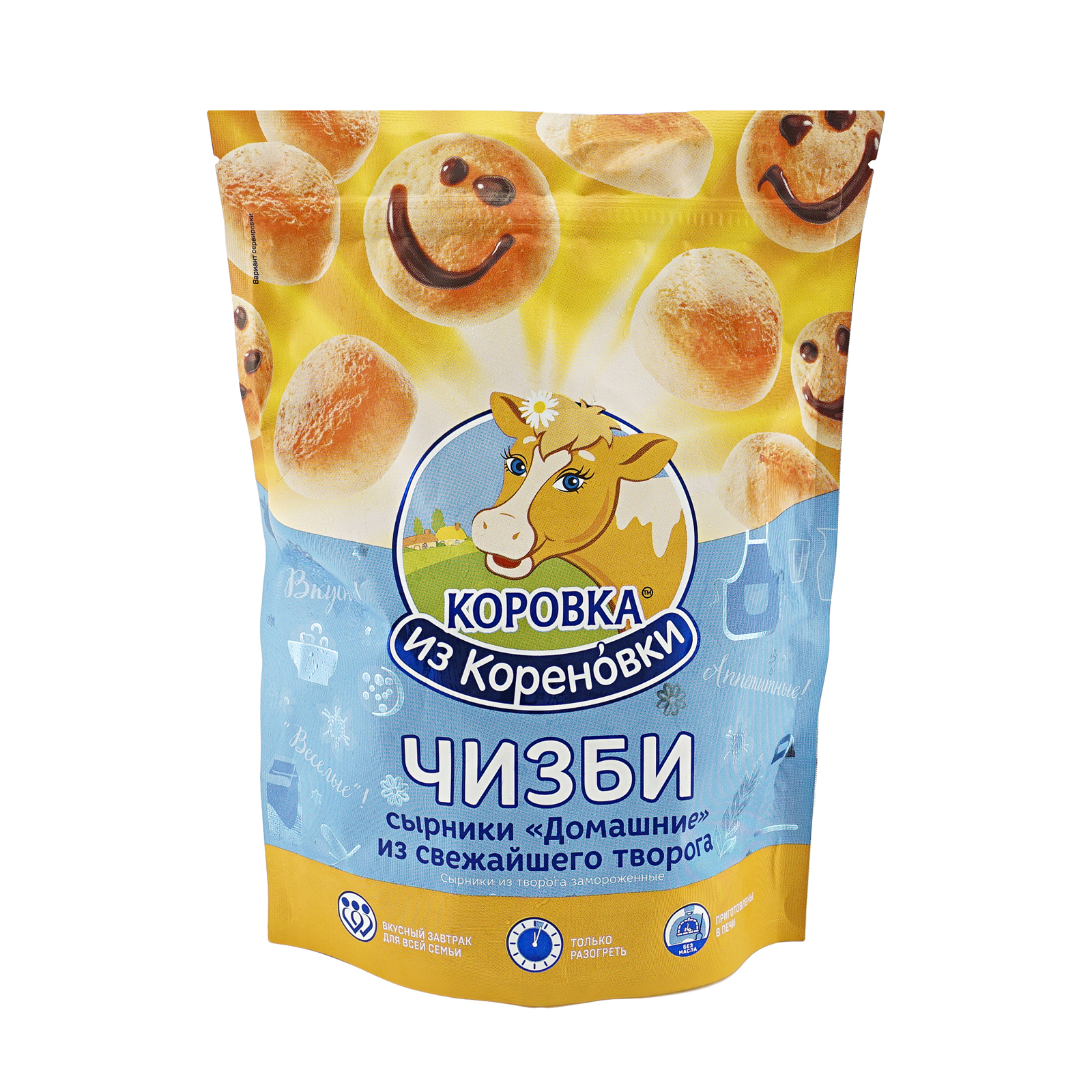 

Сырники Коровка из Кореновки Чизби замороженные 400 г