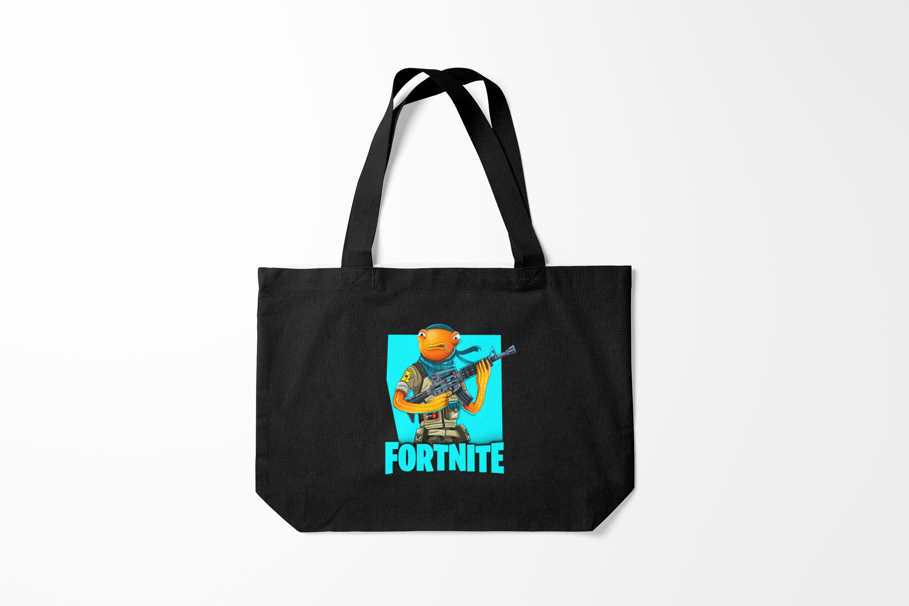 

Сумка шoппер унисекс Burnettie Fortnite, черный, Fortnite