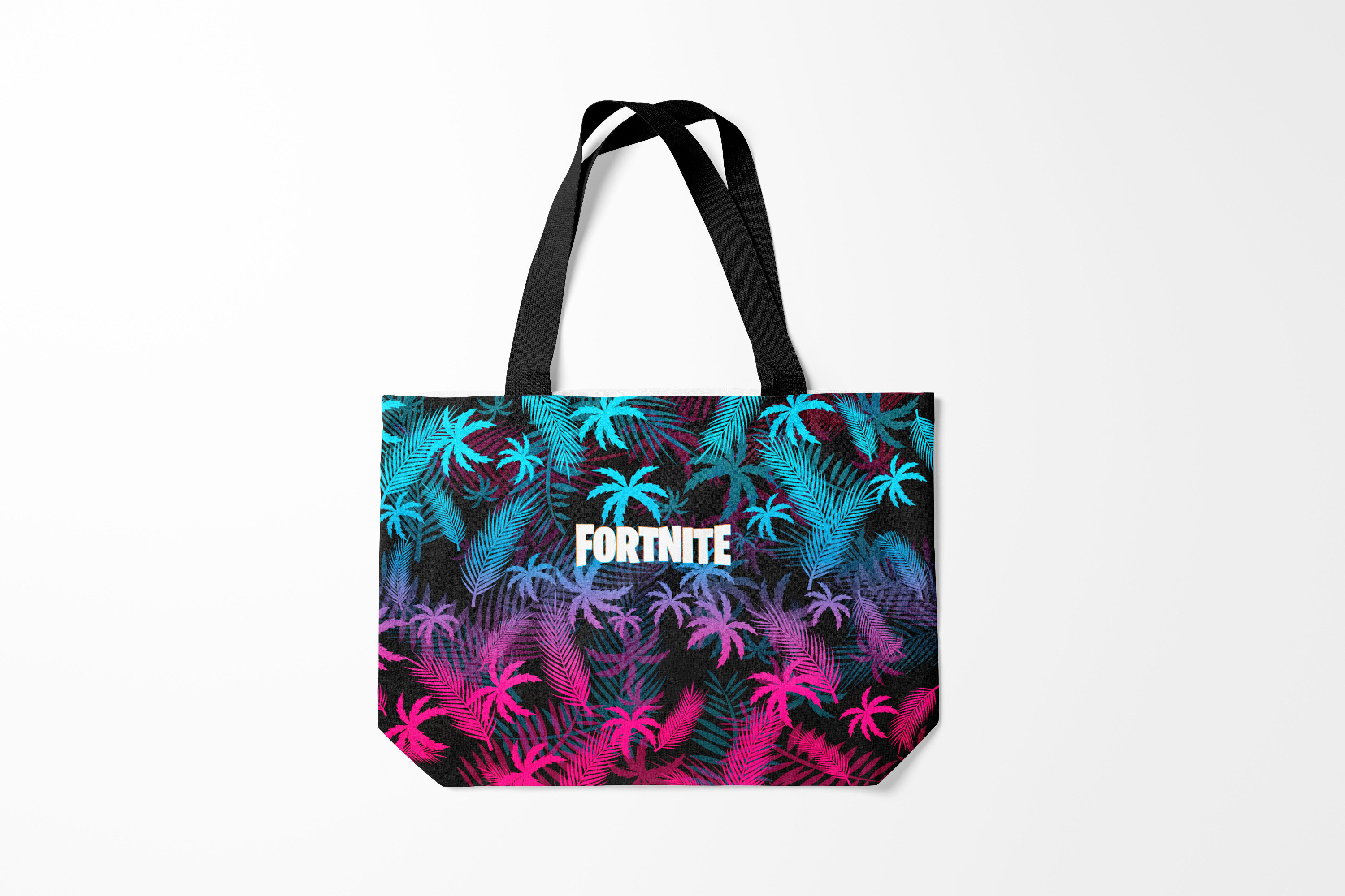 

Сумка шoппер унисекс Burnettie Fortnite, черный, Fortnite