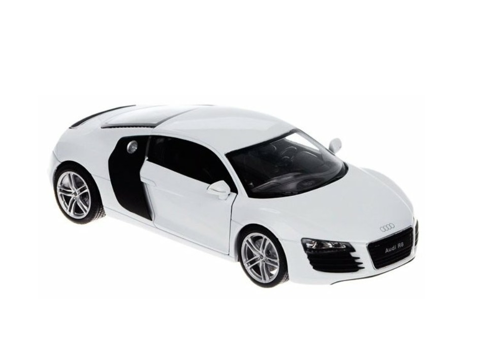 

Игрушка Welly 22493 Велли Модель машины 1:24 Audi R8, Разноцветный