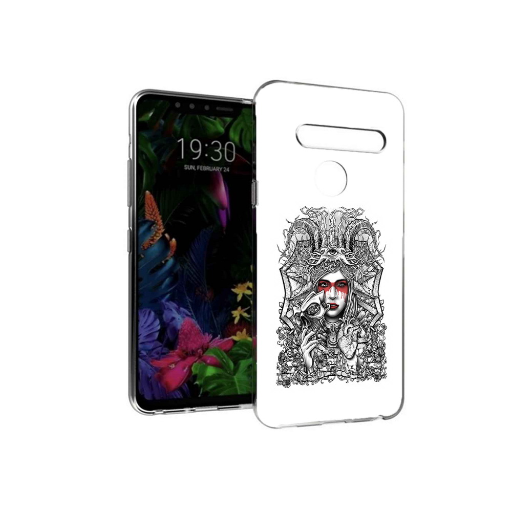 

Чехол MyPads Tocco для LG G8 грусная девушка (PT135945.76.302), Tocco