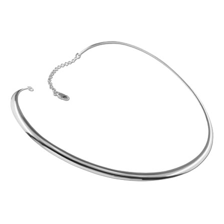 Ожерелье из серебра с танзанитом 42 см FIT 66391-2DC-f