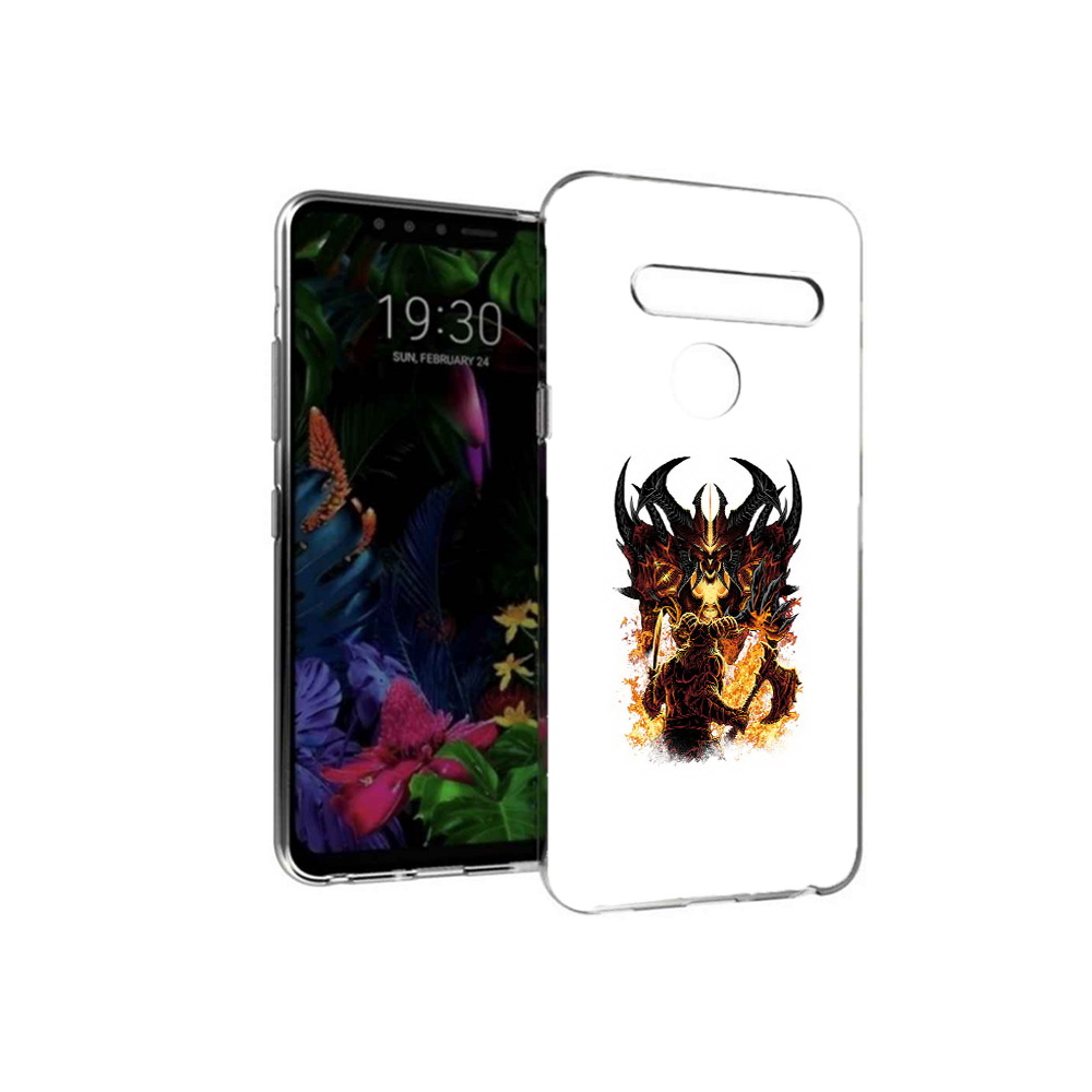 

Чехол MyPads Tocco для LG G8 демон shadow fiend (PT135945.76.318), Tocco