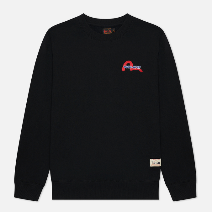 

Свитшот мужской Evisu 2EAHTM1SW331XXCT-BLKX черный 2XL, 2EAHTM1SW331XXCT-BLKX