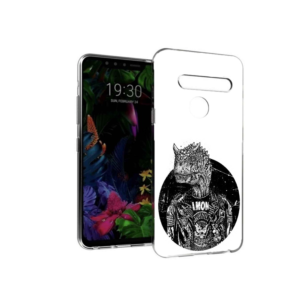 

Чехол MyPads Tocco для LG G8 динозавр в куртке (PT135945.76.328), Tocco