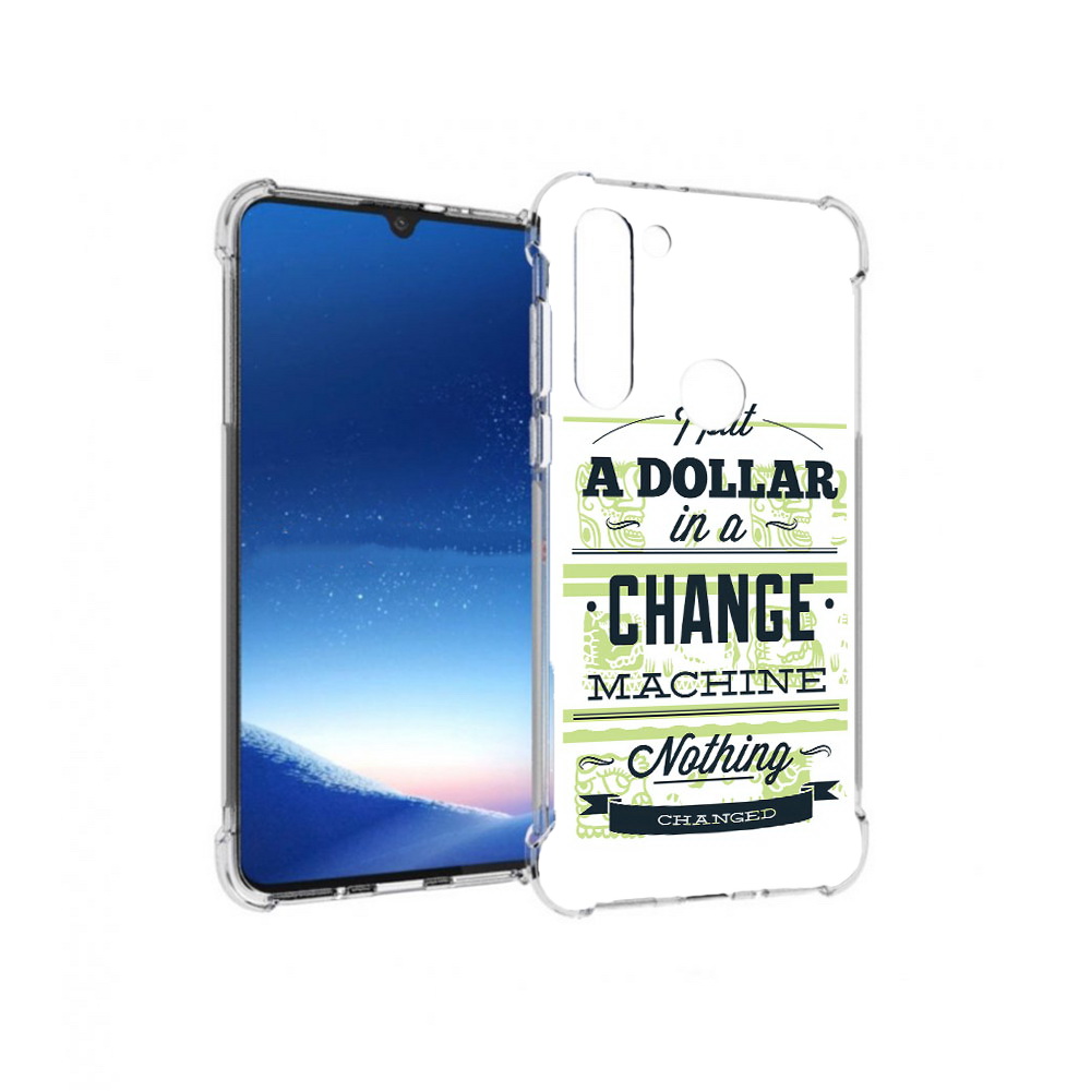 

Чехол MyPads Tocco для Motorola Moto G8 Power доллар надпись (PT143076.340.336), Прозрачный, Tocco
