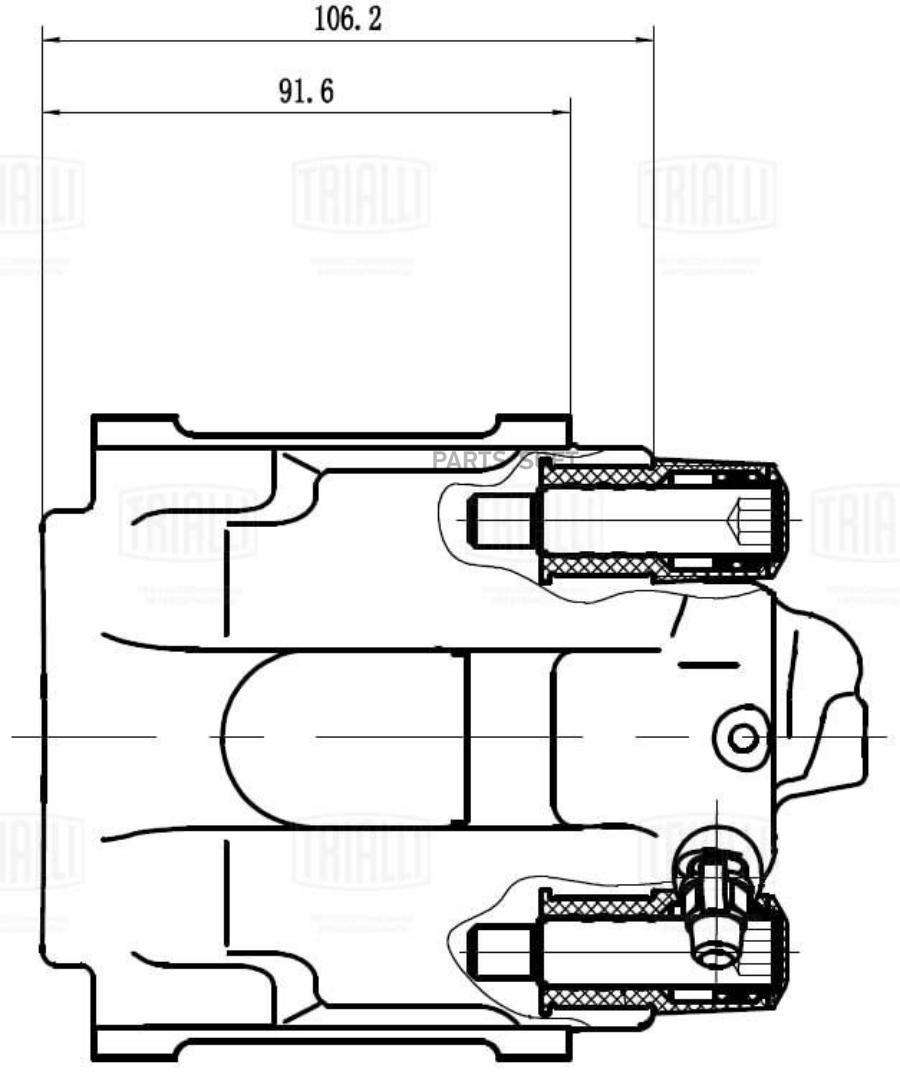 

Суппорт Торм. Для А/М Bmw 3 E46 (98-) Зад. Прав. D=40Мм (Cf 102018)