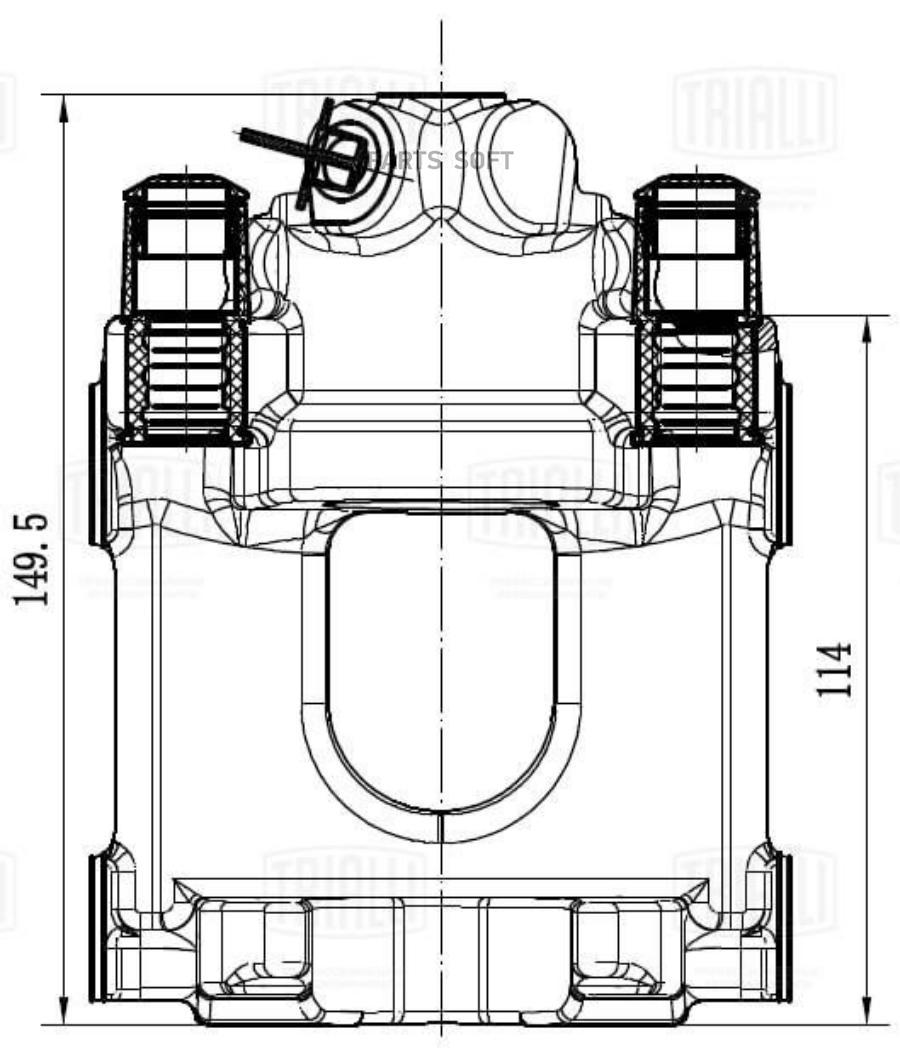 

Суппорт Торм. Для А/М Bmw X3 E83 (04-) Зад. Лев. D=42Мм (Cf 103561)