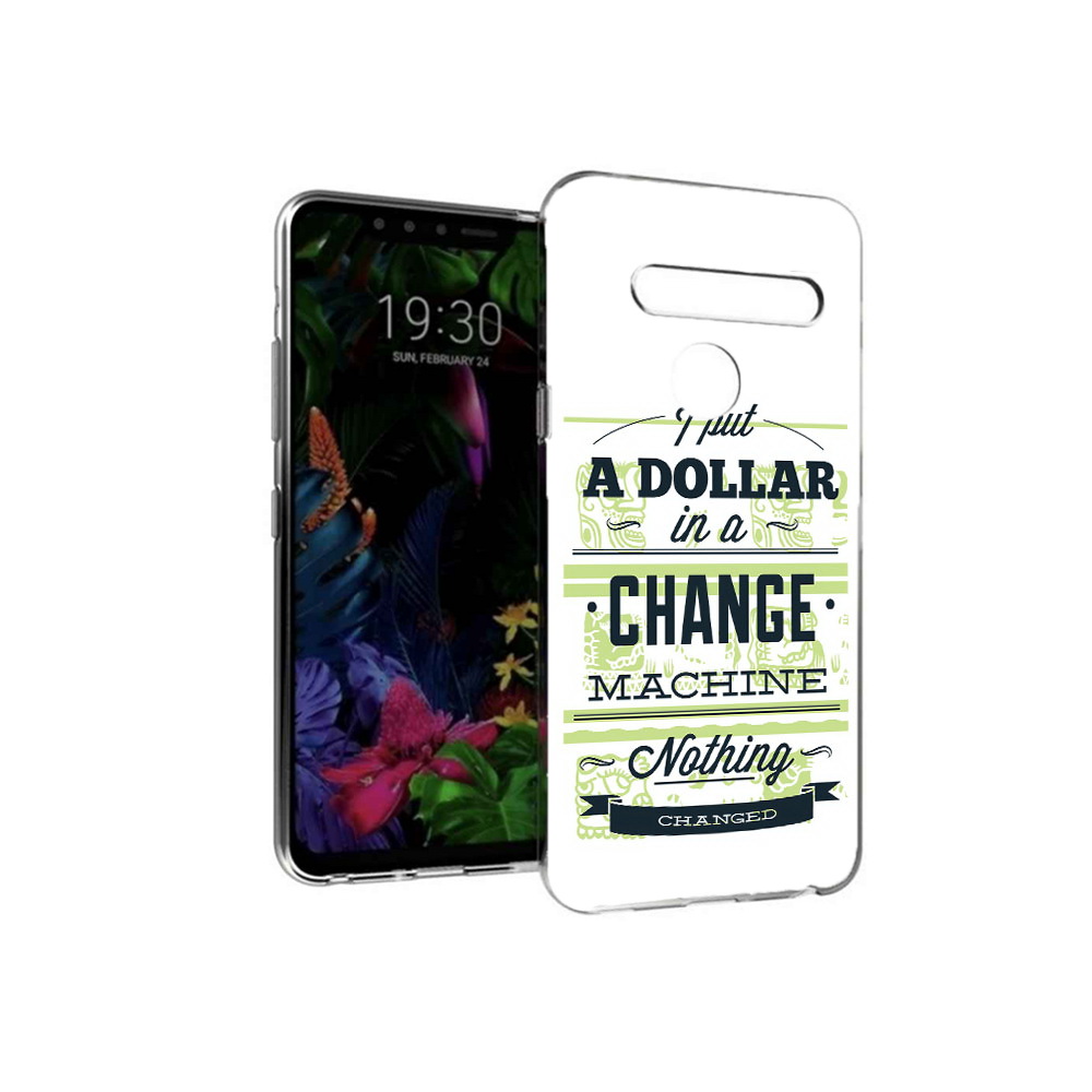 

Чехол MyPads Tocco для LG G8 доллар надпись (PT135945.76.336), Tocco