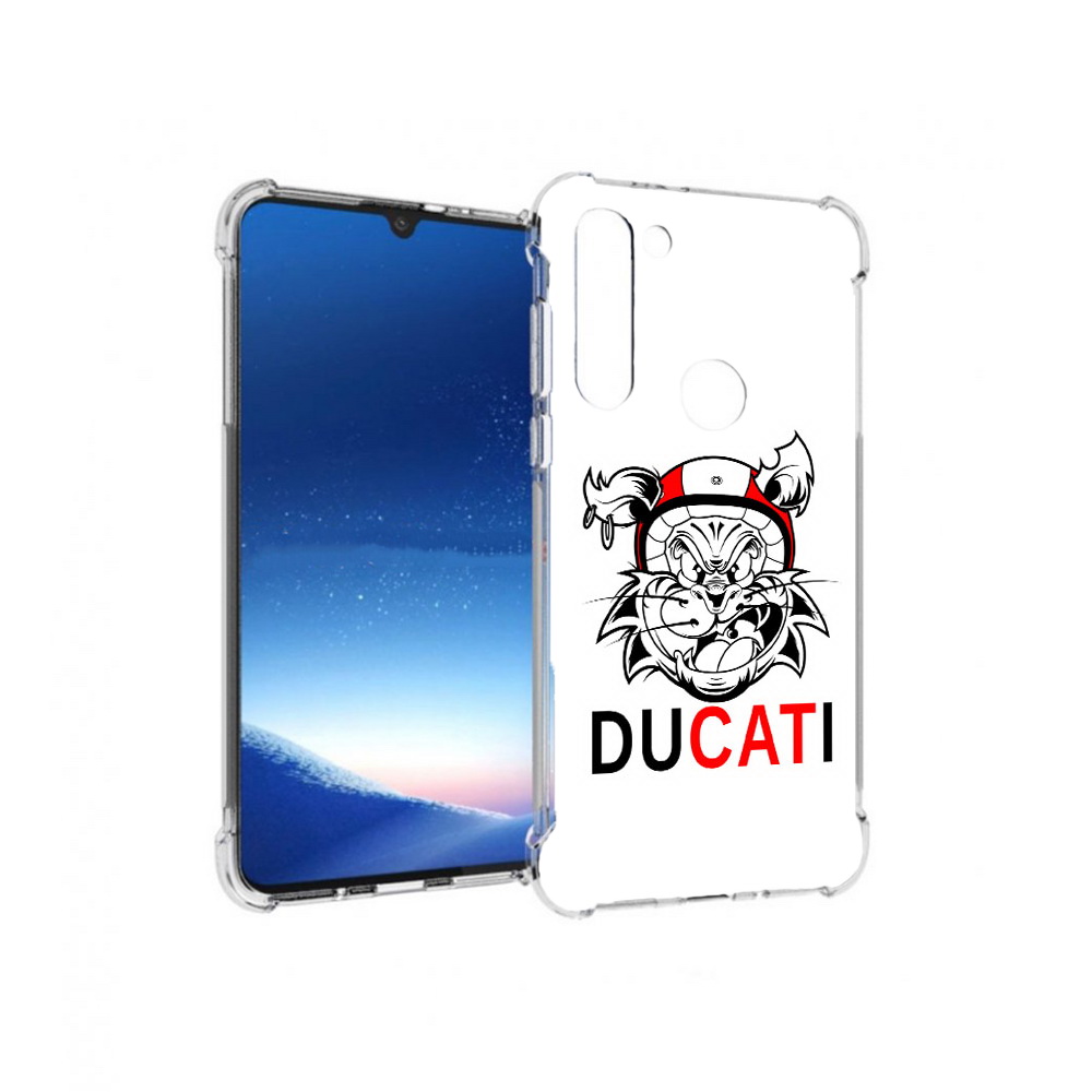 

Чехол MyPads Tocco для Motorola Moto G8 Power дукати (PT143076.340.339), Прозрачный, Tocco