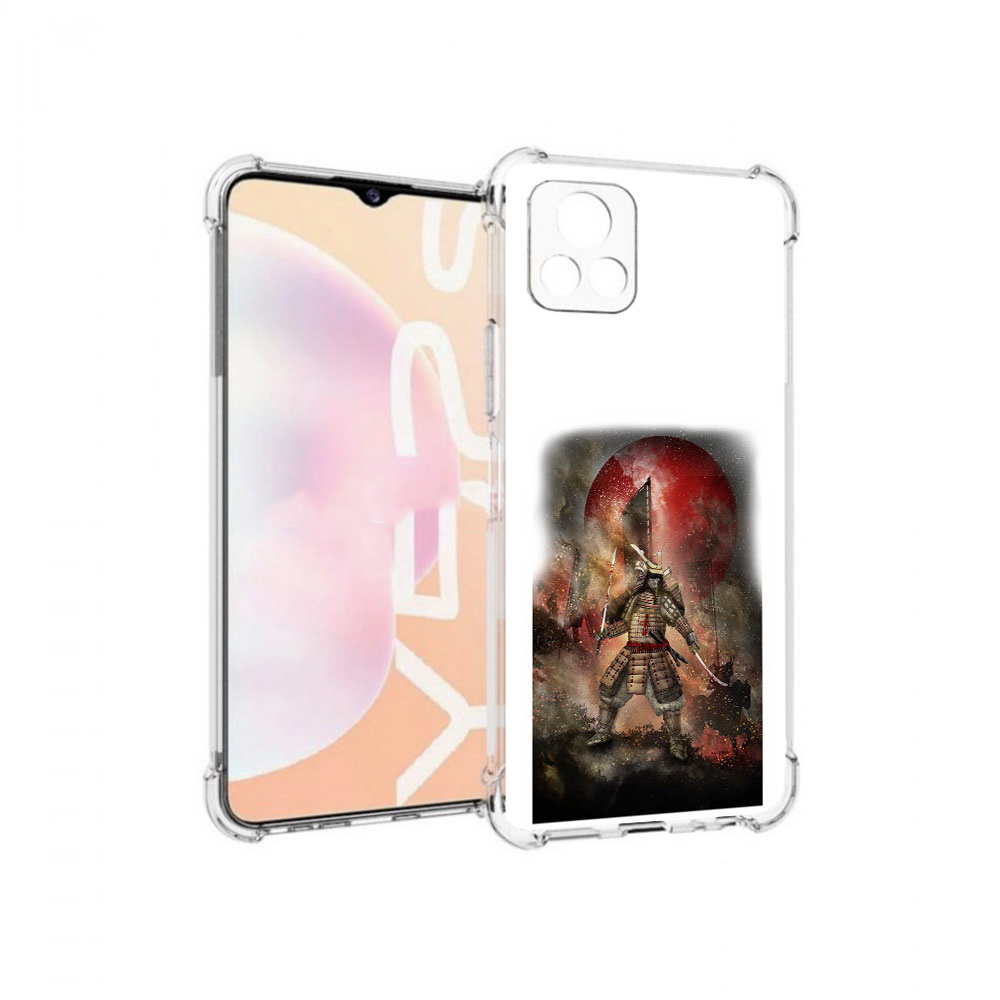 

Чехол MyPads Tocco для Vivo Y52s китайскийвоин, Прозрачный, Tocco