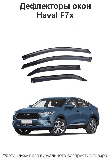 

Дефлектор двери (ветровик) на Haval F7, (2019->), Delta_F7