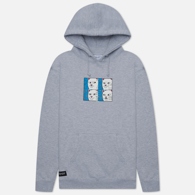 фото Худи мужское ripndip rnd8039 серое l