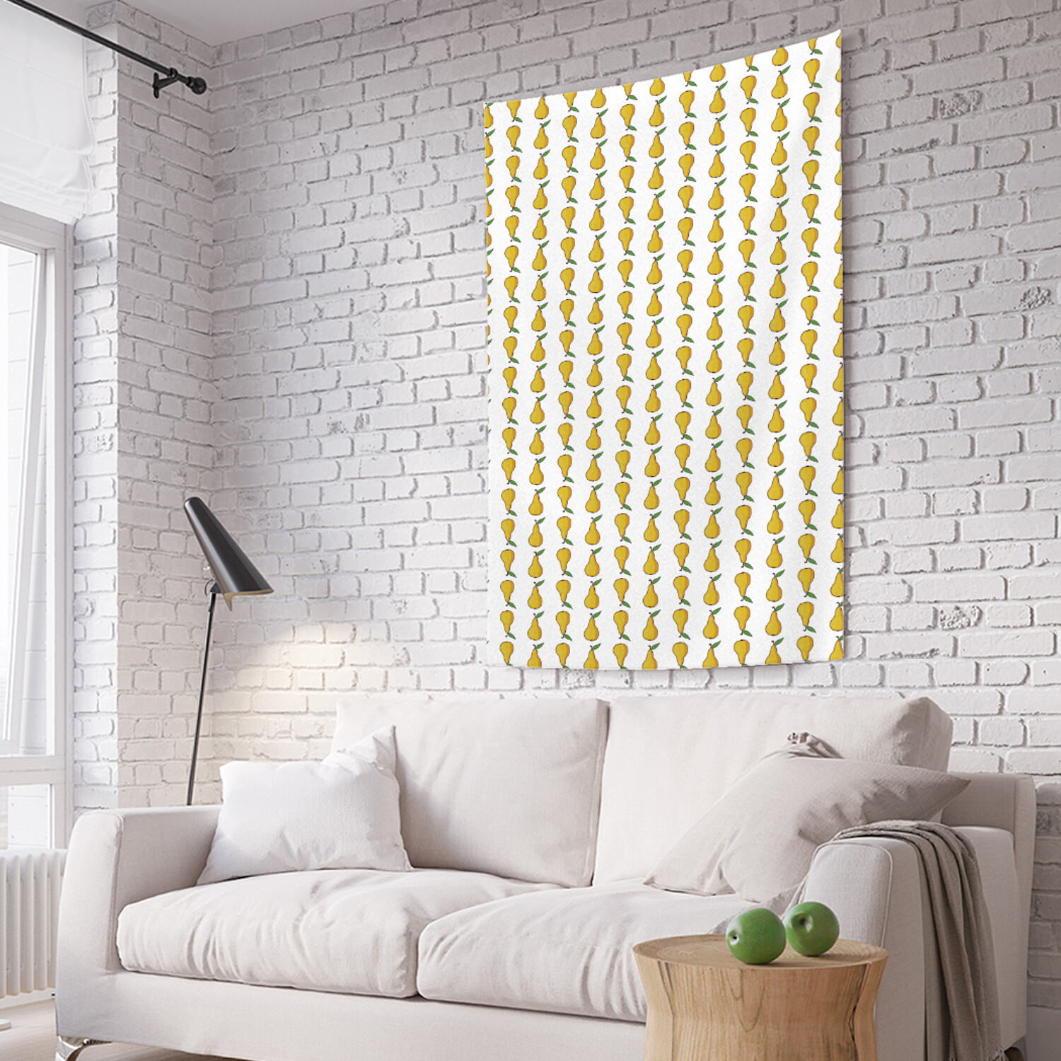 

Вертикальное фотопанно на стену JoyArty Ряды груш 150x200 см, Ряды груш