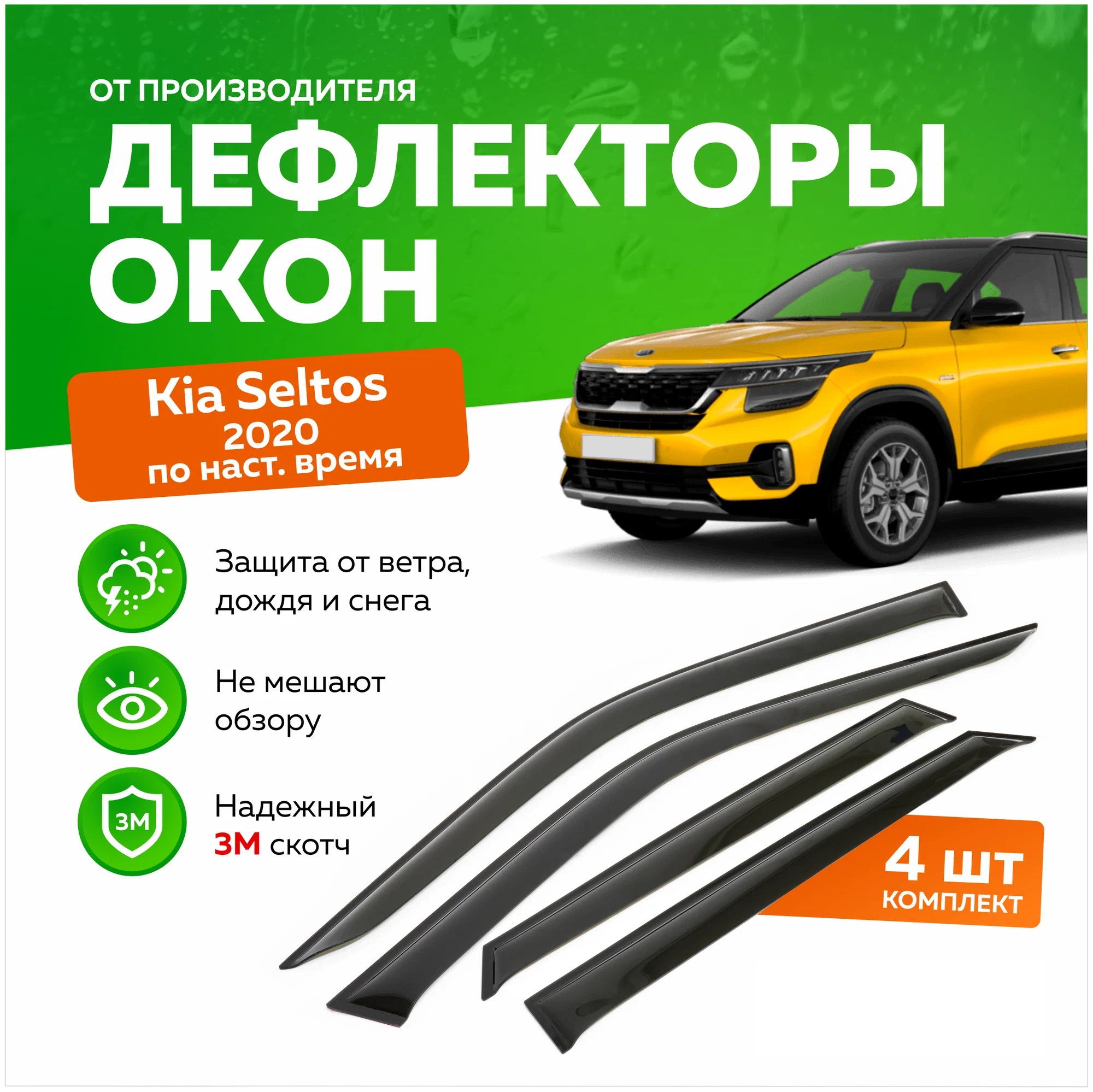 

Дефлекторы окон (ветровики) на Kia Seltos (вставные), Kia_seltos_vstvn