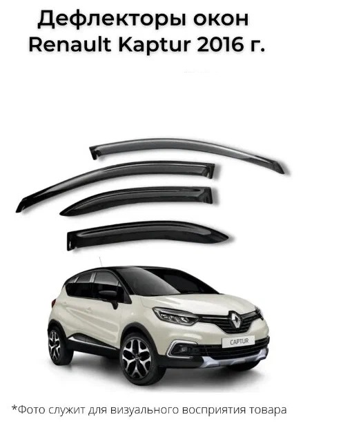 

Дефлекторы окон (ветровики) на Renault Kaptur (2016->), (вставные), Renault_kaptur_vstv