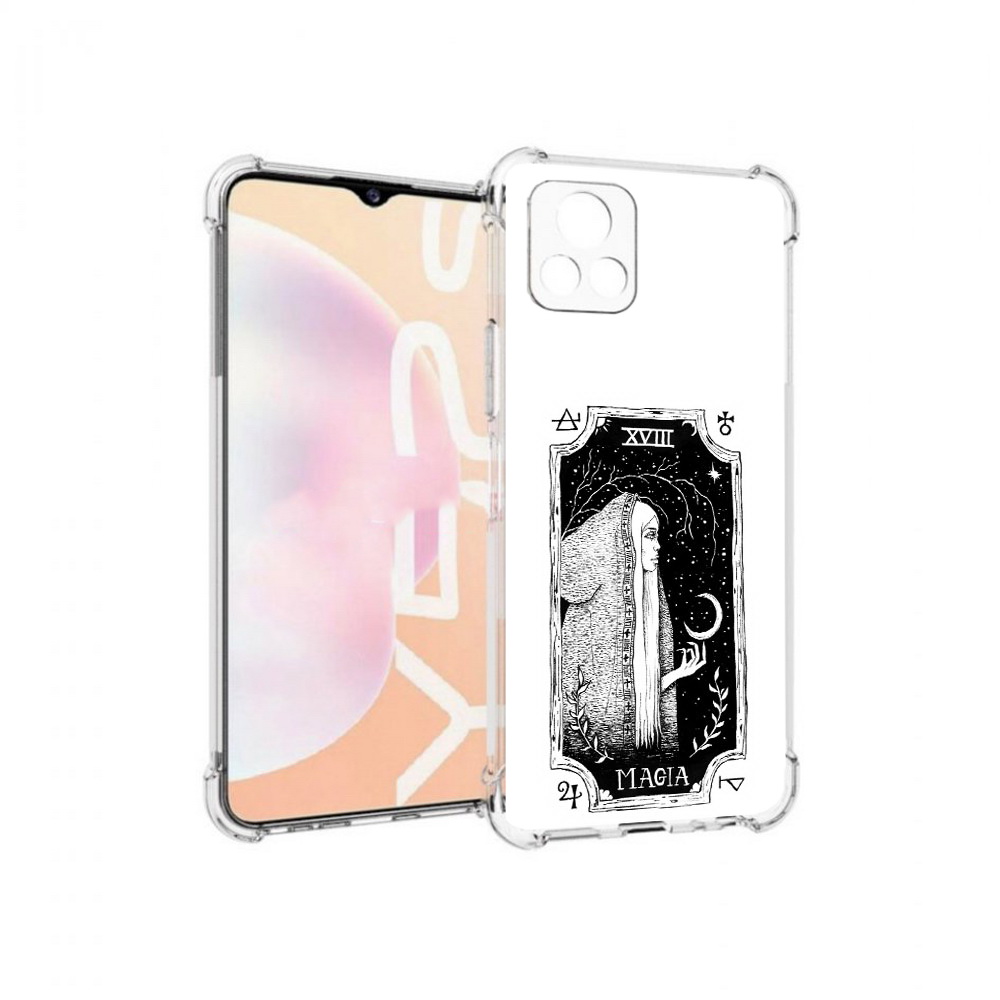 

Чехол MyPads Tocco для Vivo Y52s лунная магия, Прозрачный, Tocco