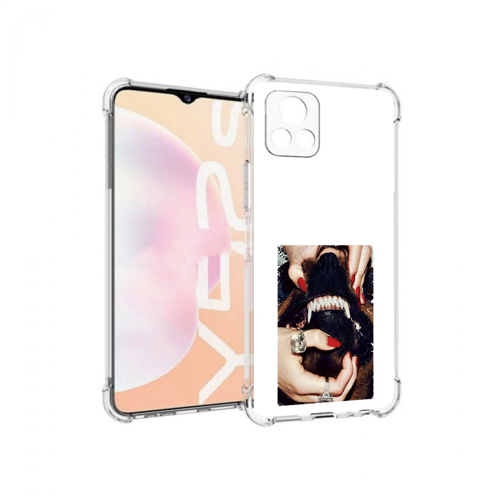 

Чехол MyPads Tocco для Vivo Y52s маникюр, Прозрачный, Tocco
