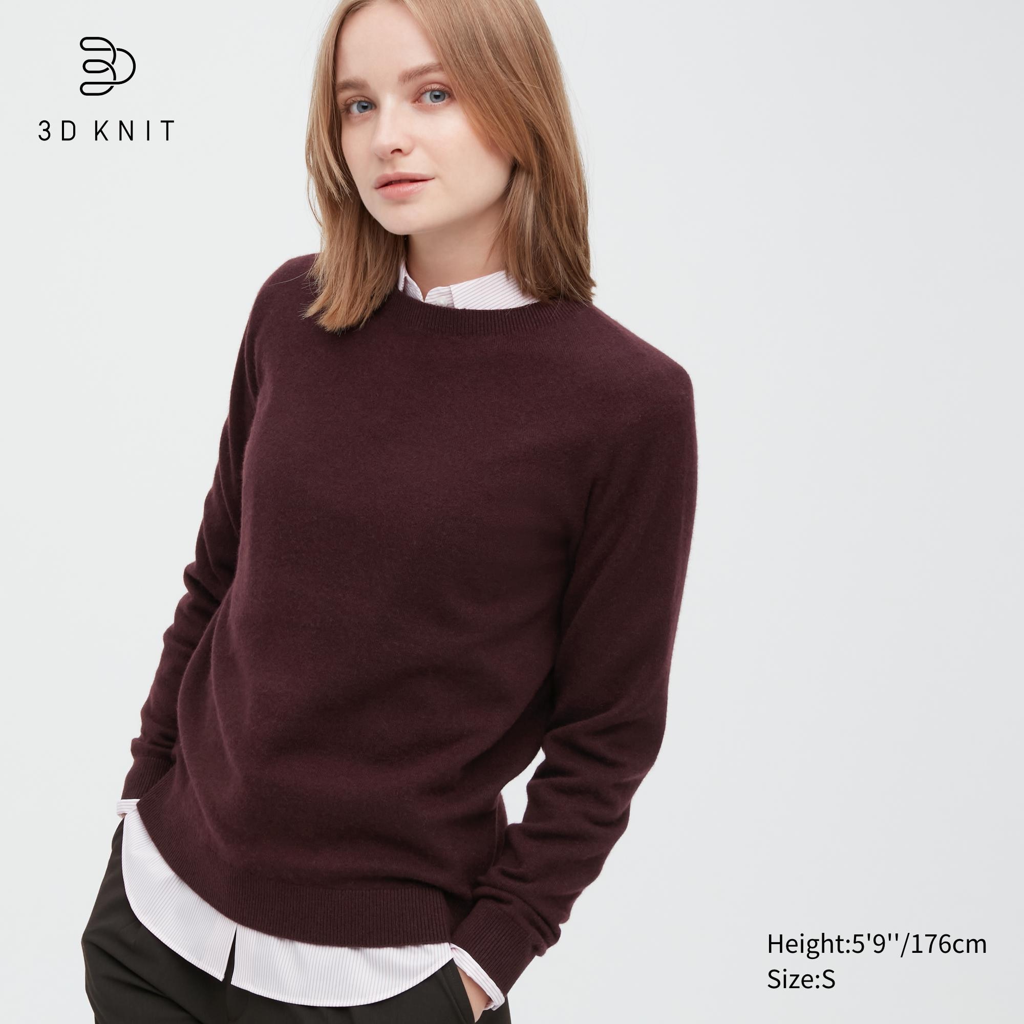 

Джемпер женский UNIQLO 450635COL19 красный L (доставка из-за рубежа), 450635COL19