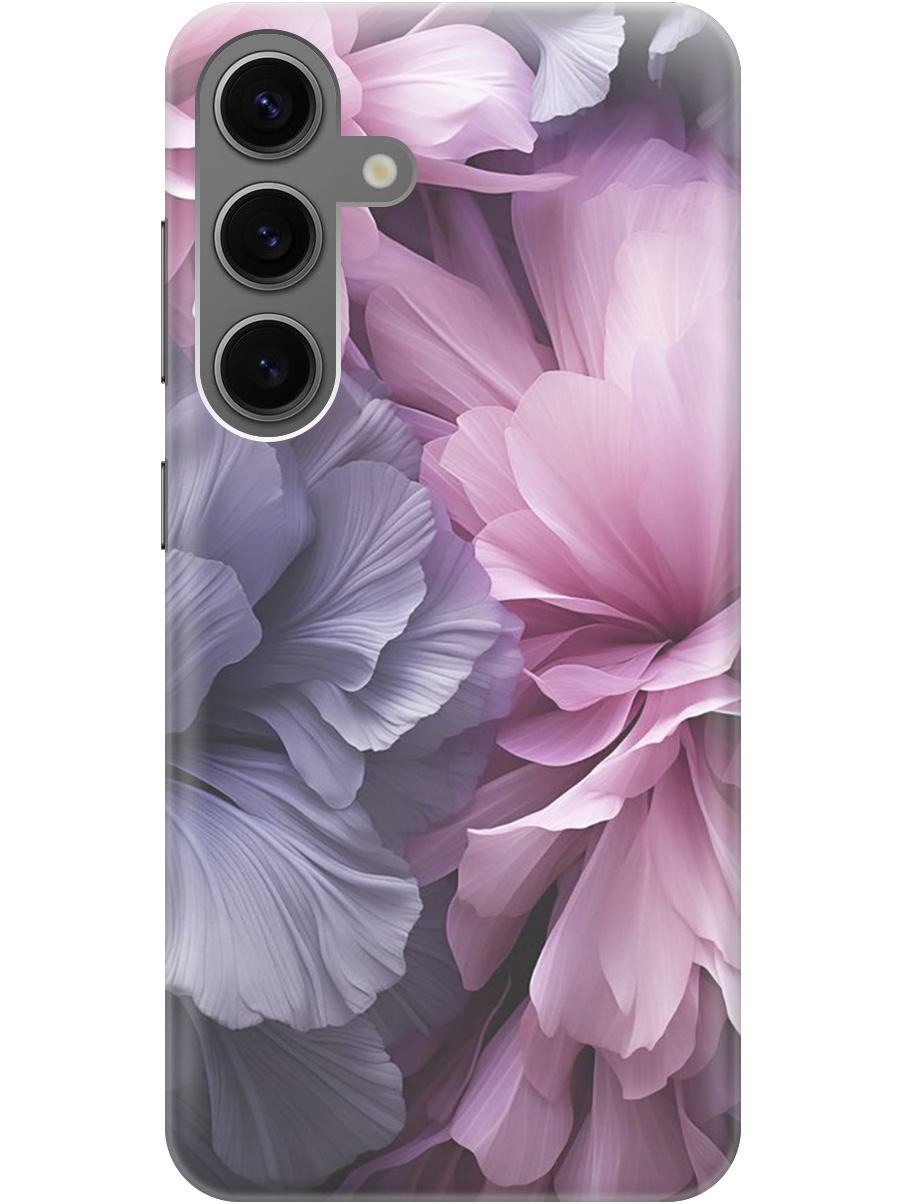 

Силиконовый чехол на Samsung Galaxy S24 с рисунком "Розово-фиолетовые цветы", Розовый;фиолетовый, 20011913