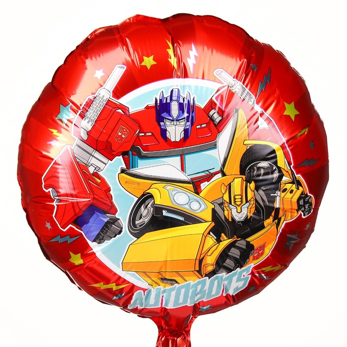 

Шар фольгированный "AUTOBOTS", Трансформеры, Красный