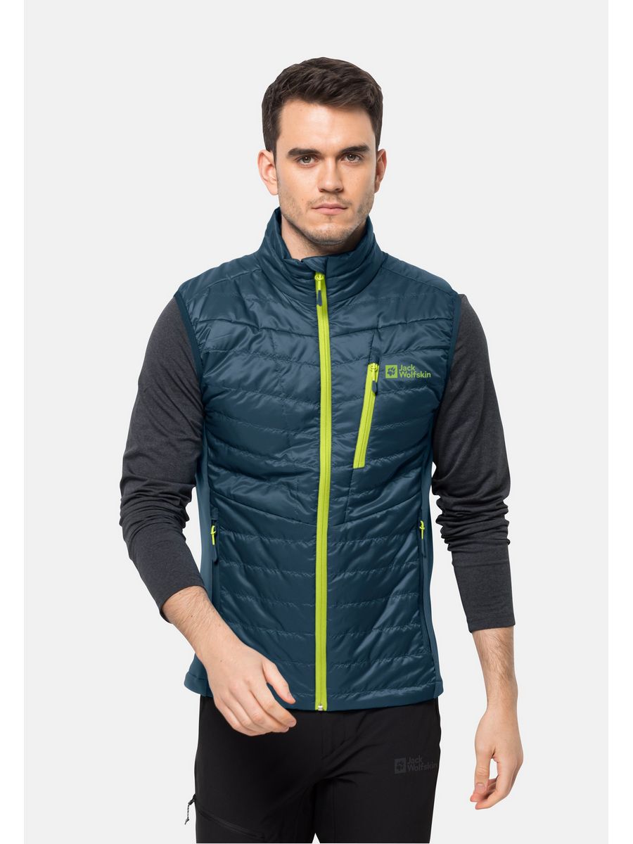 Утепленный жилет мужской Jack Wolfskin JA442F0F9 синий 2XL/3XL