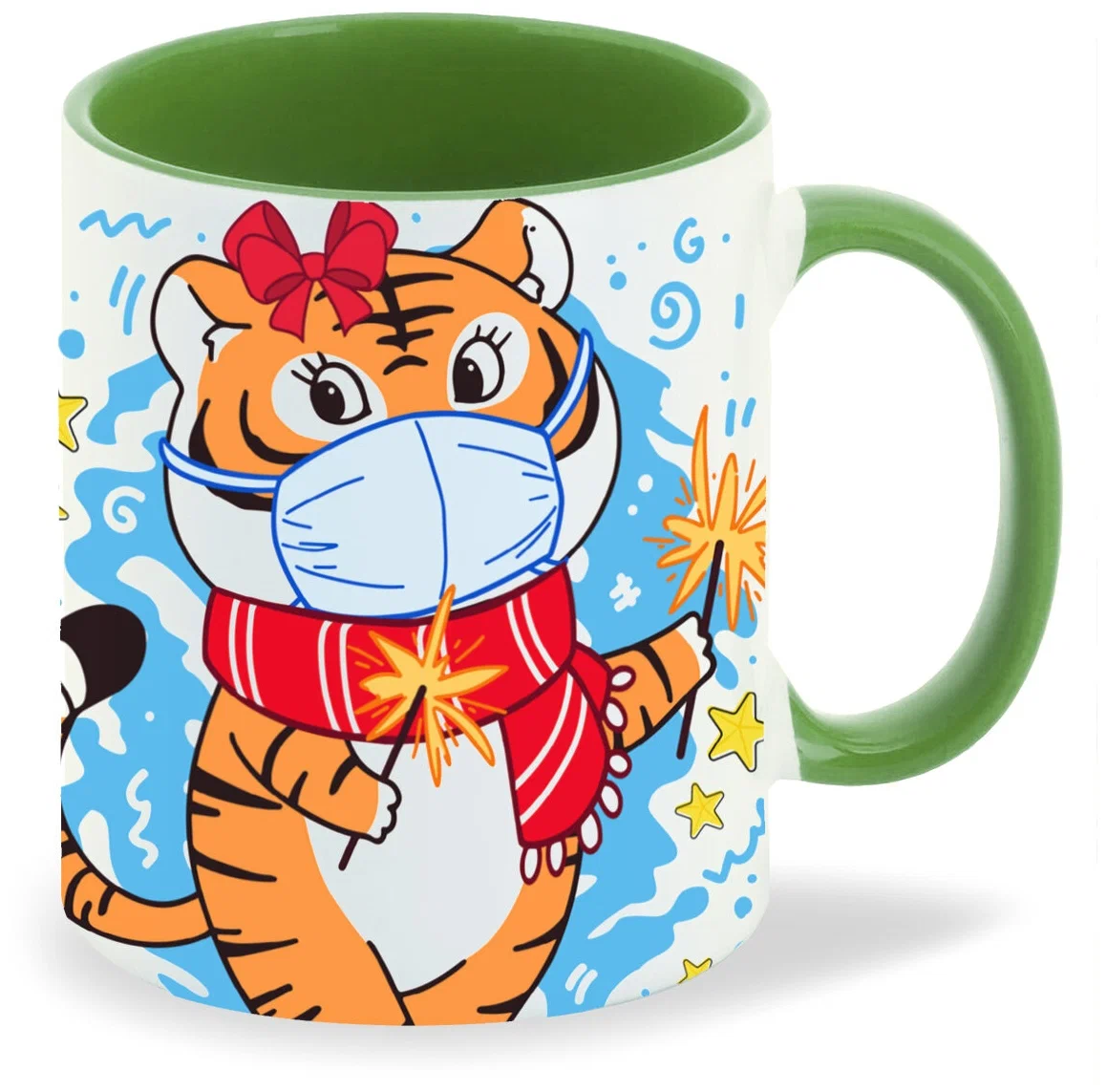 

Кружка CoolPodarok Любимая дочка тигрица