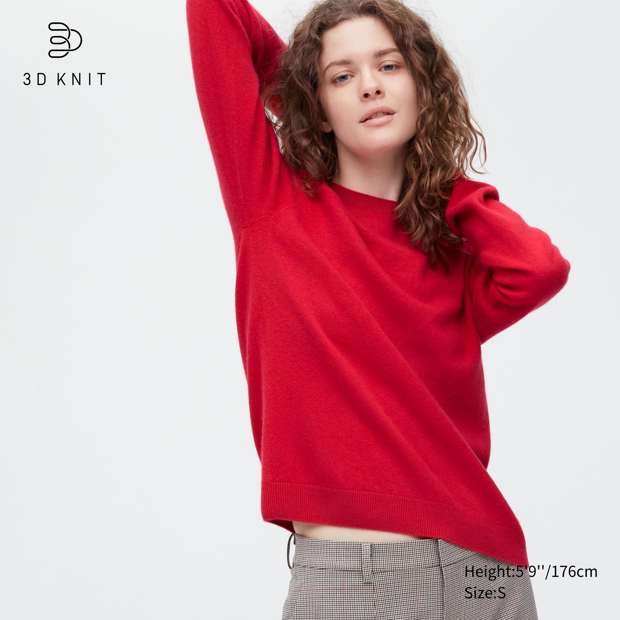 

Джемпер женский UNIQLO 450635COL15 красный 2XL (доставка из-за рубежа), 450635COL15