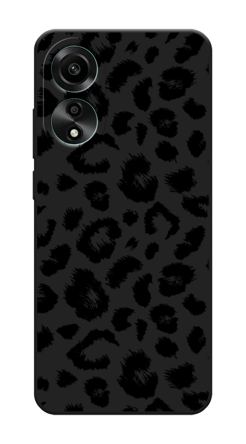 

Чехол Awog на Oppo A78 4G "Окрас леопарда фон", Черный, 2514752-1
