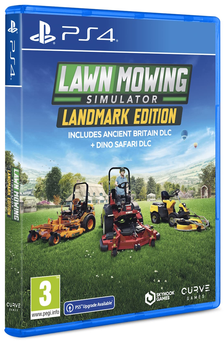 Игра Lawn Mowing Simulator: Landmark Edition (PlayStation 4, русские субтитры)