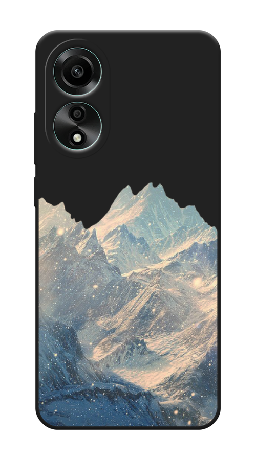 

Чехол Awog на Oppo A78 4G "Горы арт 2", Серый, 2514752-1