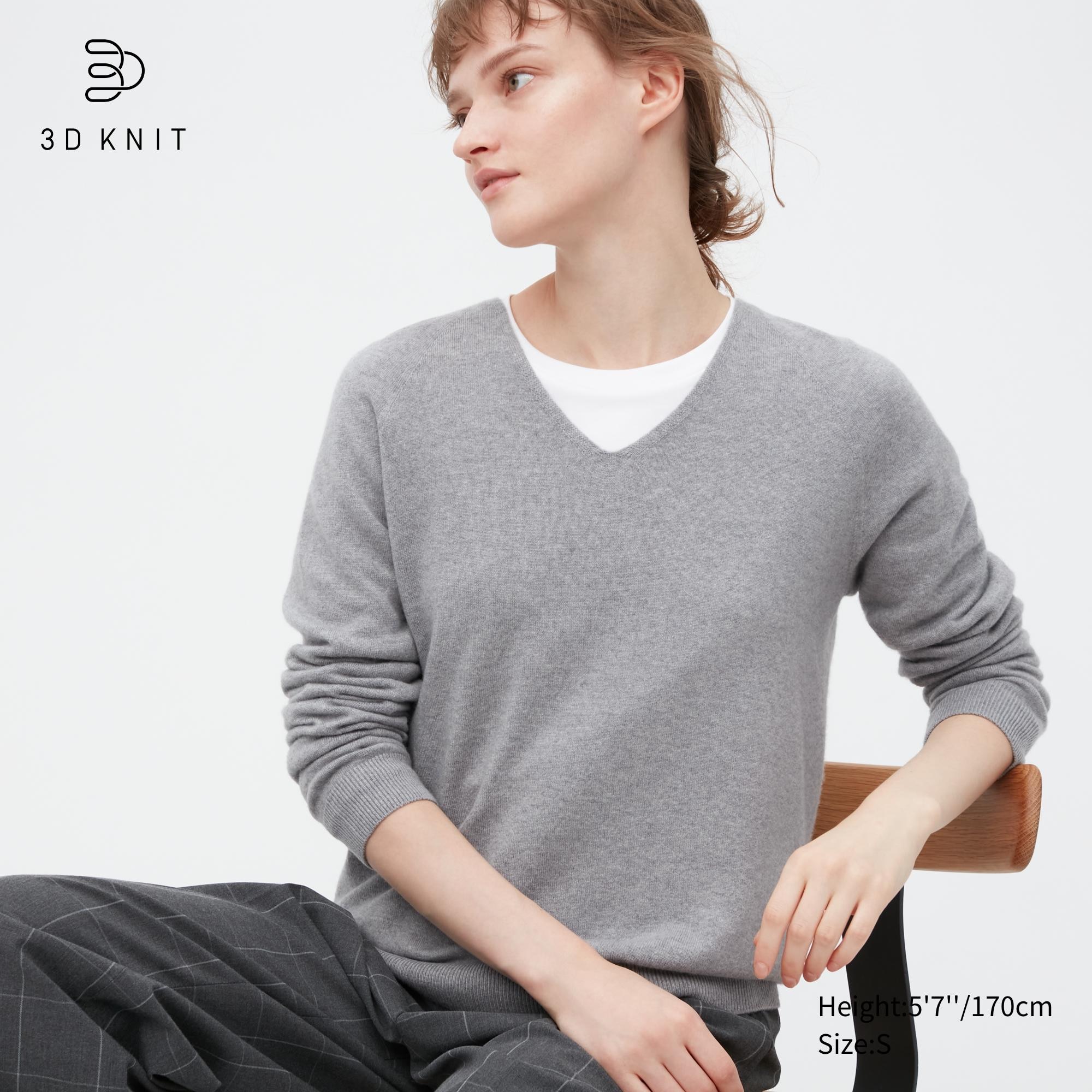 

Пуловер женский UNIQLO 450636COL02 серый S (доставка из-за рубежа), 450636COL02