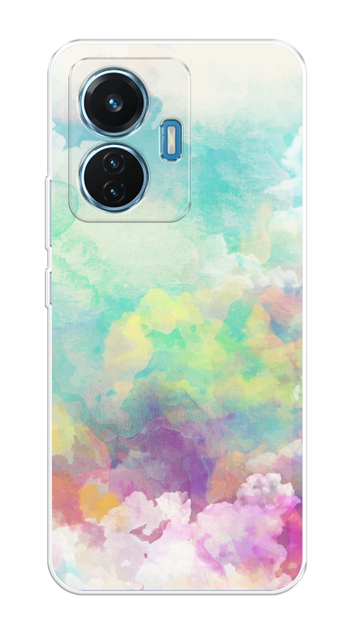 

Чехол на Vivo T1 "Воздушное небо", Белый;голубой;розовый;желтый, 267150-1